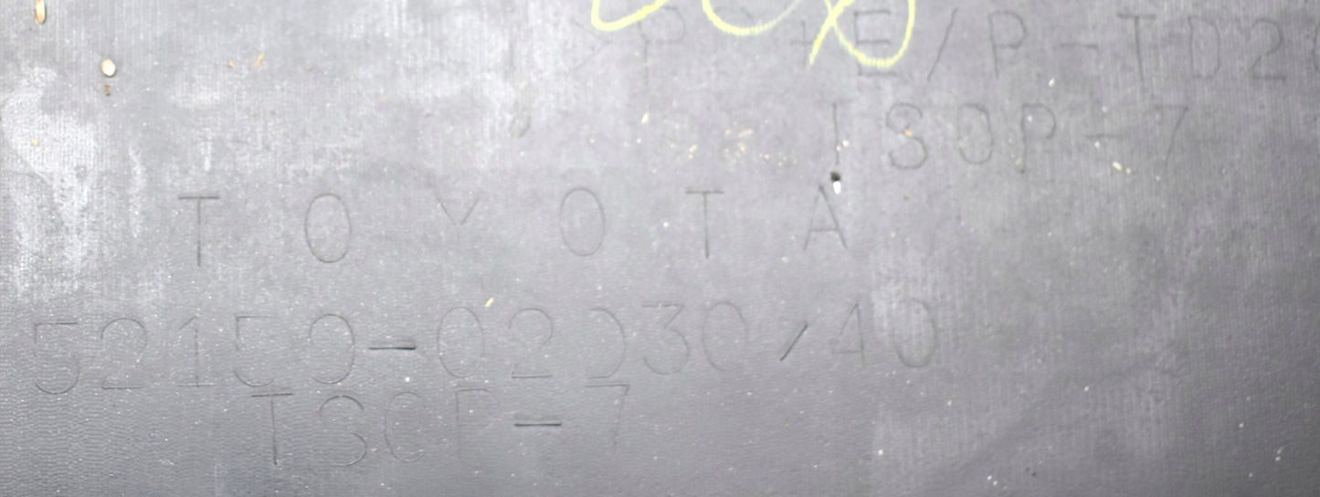 TOYOTA AURIS II LIFT REAR BUMPER ORIGINAL HB + BOTTOM