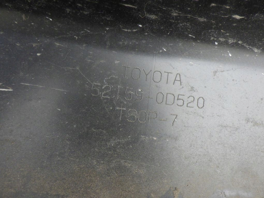 TOYOTA YARIS III 3 LIFT 14- Rear Bumper