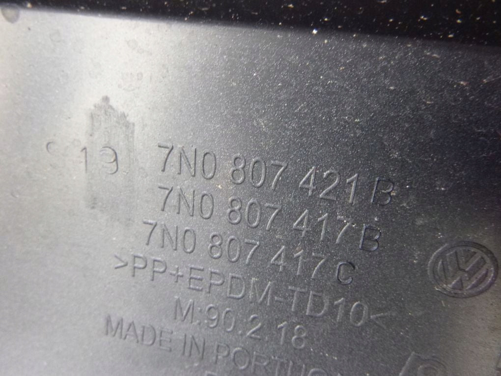 VOLKSWAGEN VW SHARAN II 7N 2010- Rear Bumper