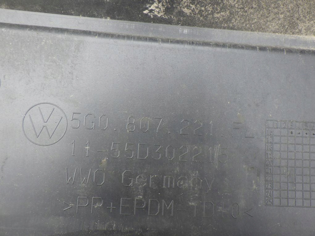 VW GOLF 7 VII 5G0 LIFT 16- Front Bumper