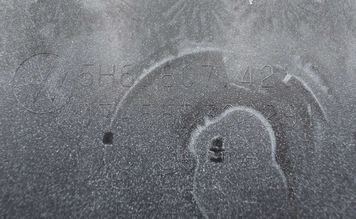 VW GOLF 8 VIII 5H6 REAR BUMPER ORG HB + BOTTOM