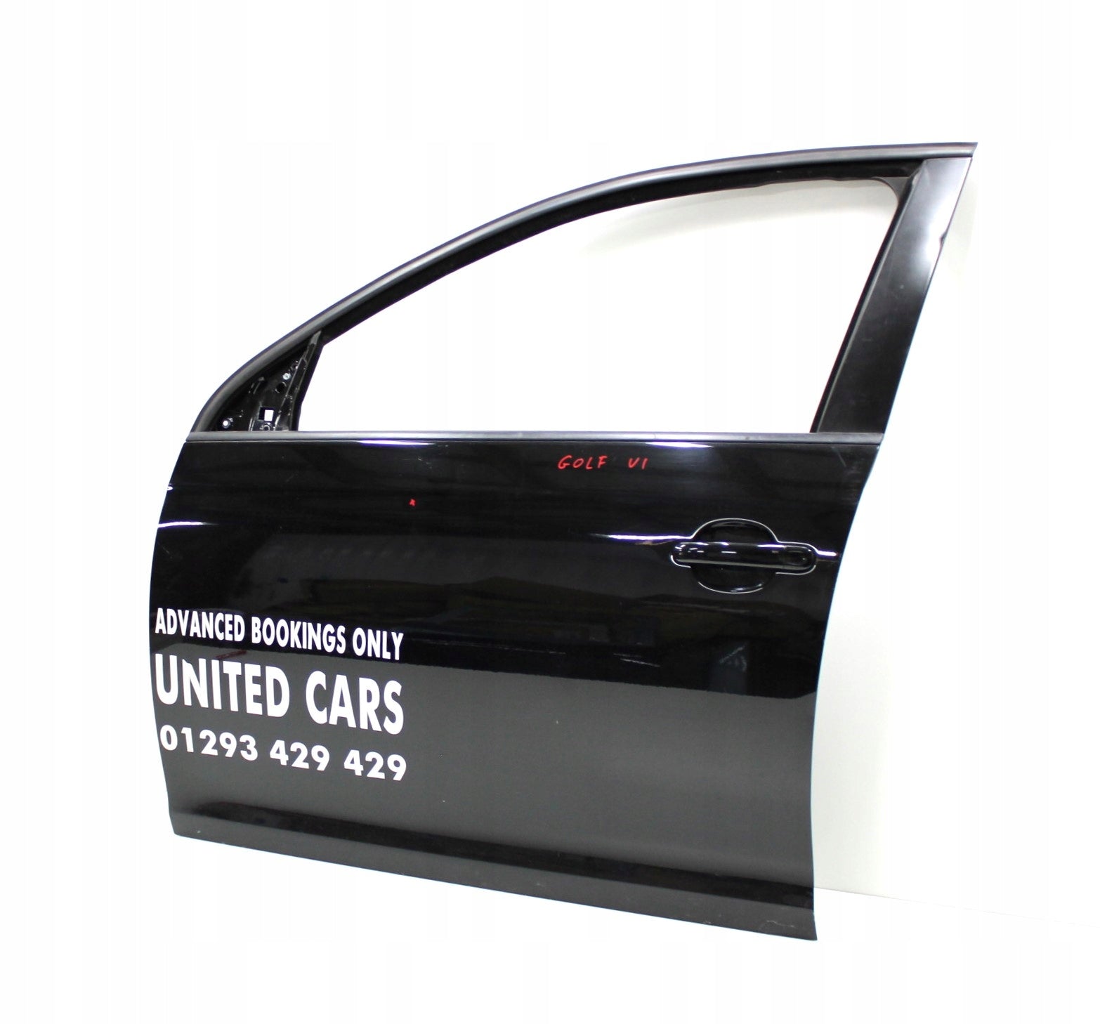 VW GOLF VI 6 5K FRONT LEFT DOOR ORG COMPLETE