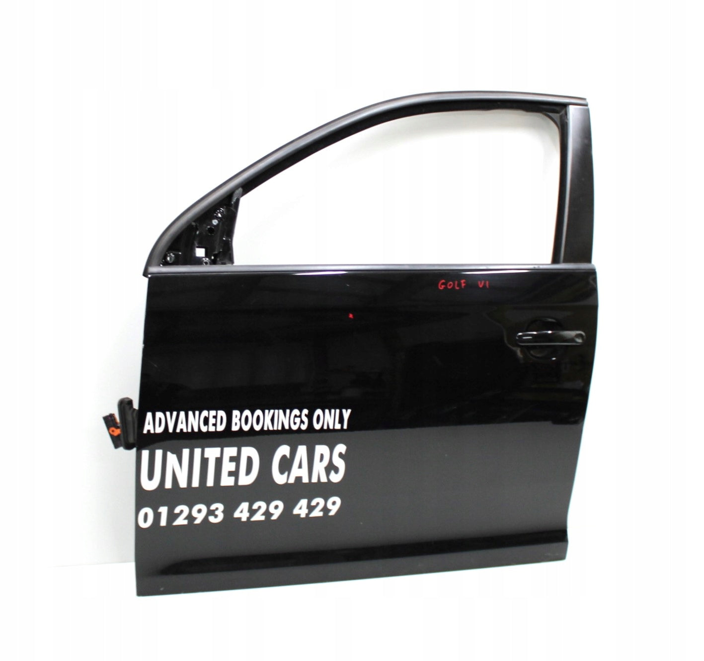 VW GOLF VI 6 5K FRONT LEFT DOOR ORG COMPLETE