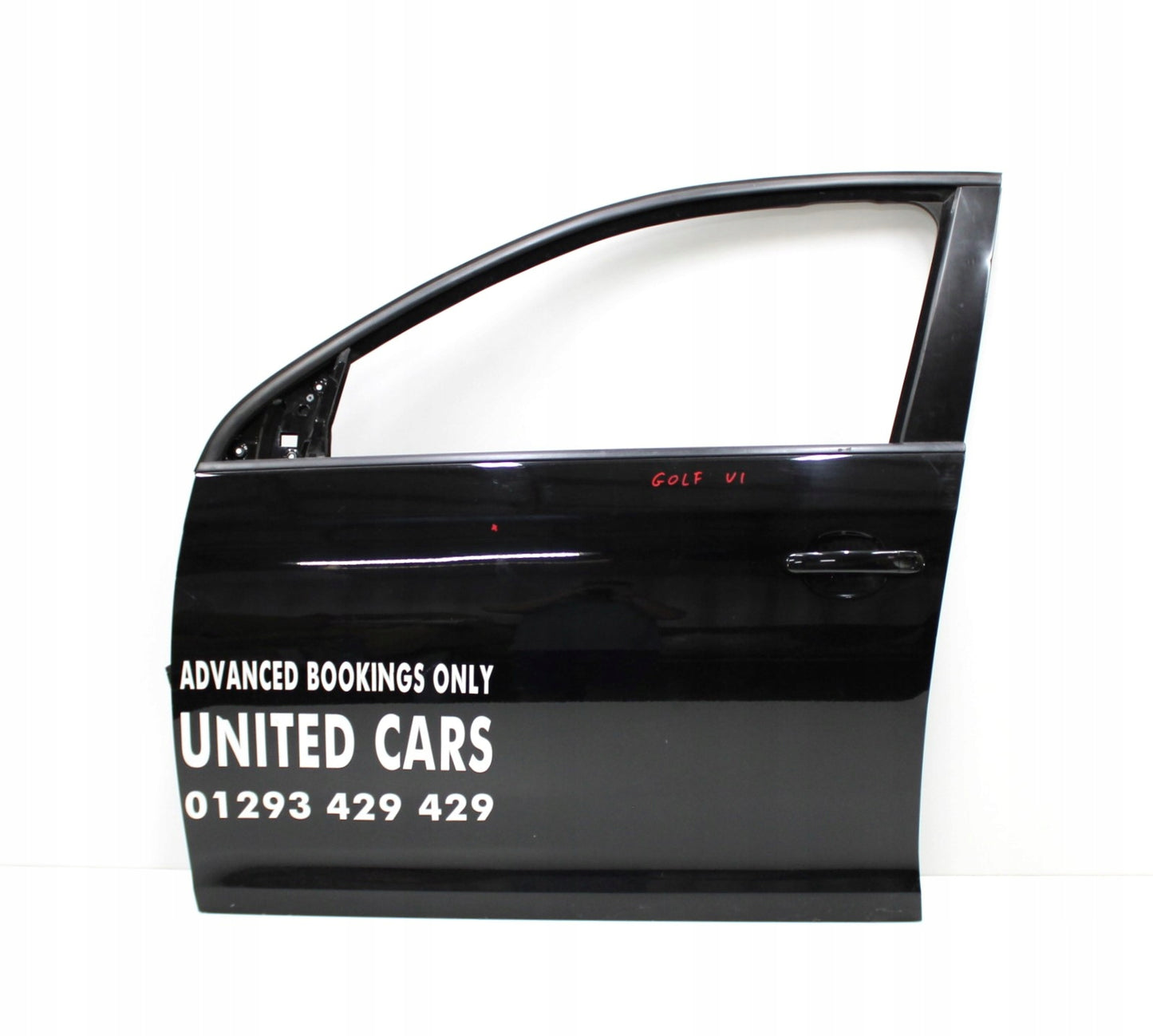 VW GOLF VI 6 5K FRONT LEFT DOOR ORG COMPLETE