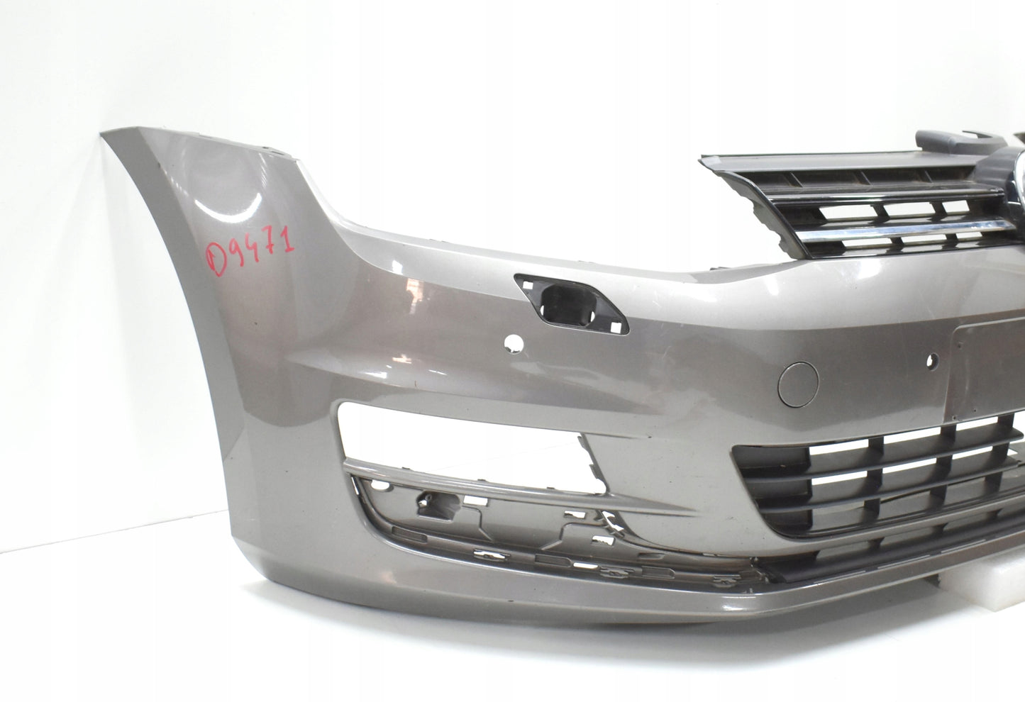 VW GOLF VII 5G0 FRONT BUMPER ORG + GRILLE + BOTTOM