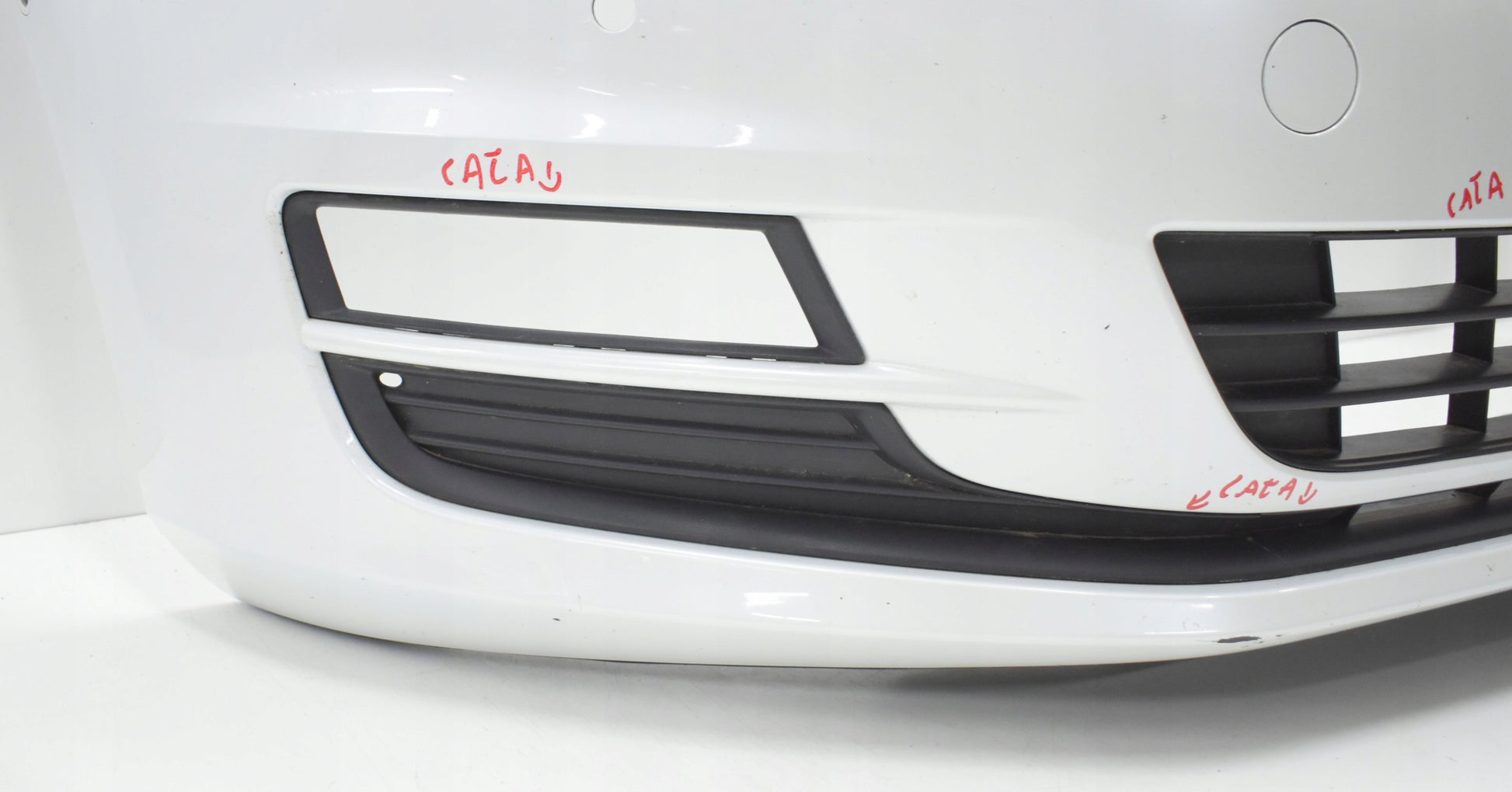 VW GOLF VII 5G0 FRONT BUMPER ORG + GRILLES + BOTTOM