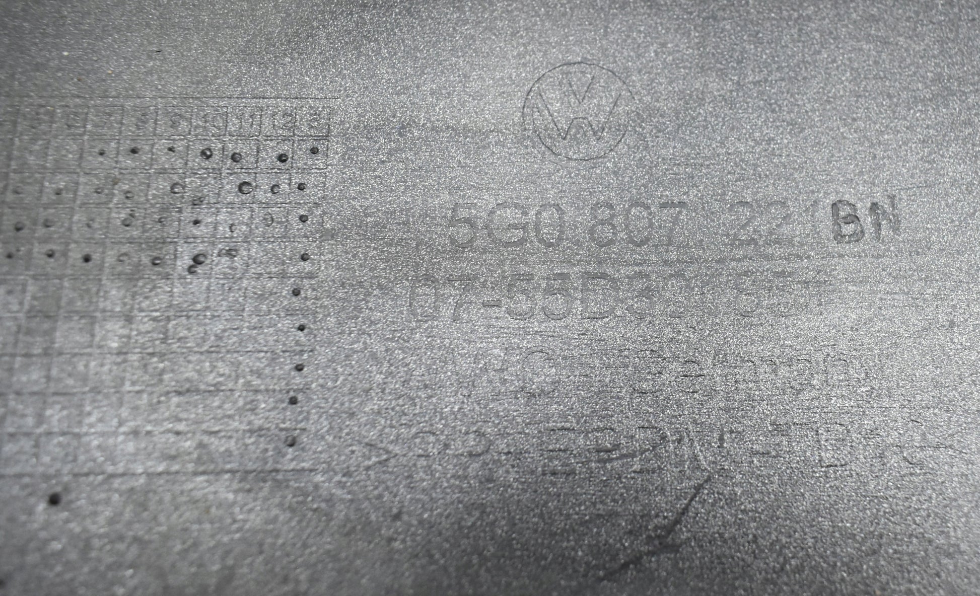 VW GOLF VII 5G0 FRONT BUMPER ORG