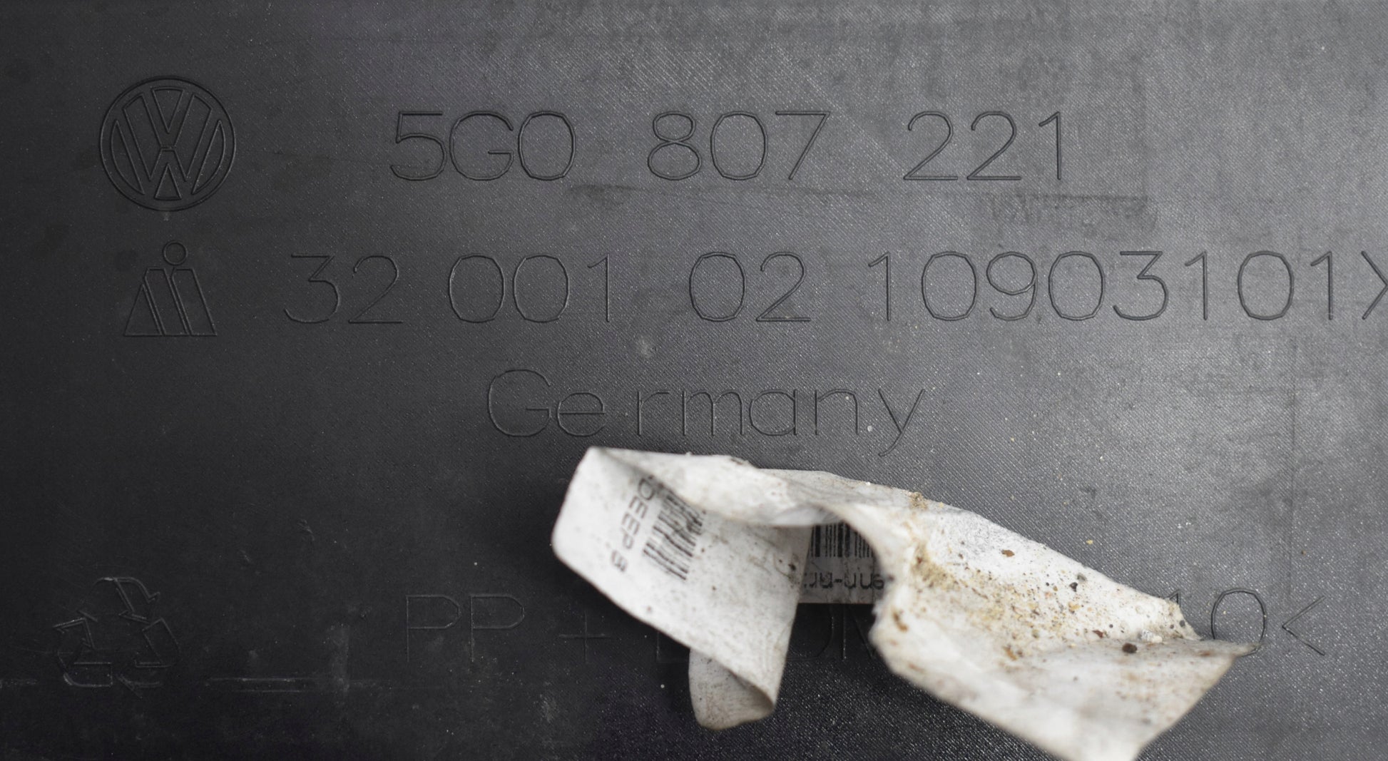 VW GOLF VII 5G0 FRONT BUMPER SUPER CONDITION ORG