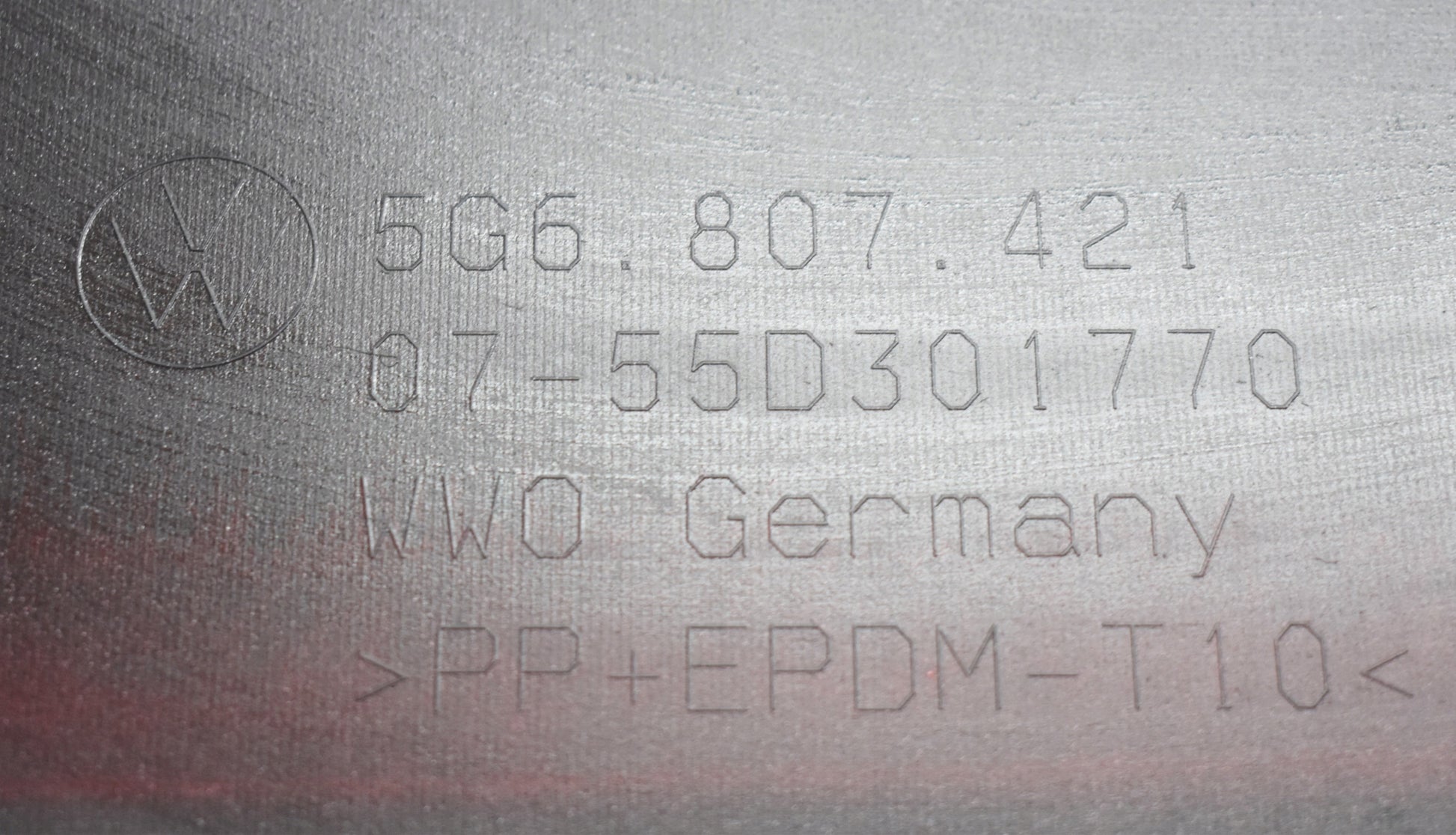 VW GOLF VII 5G6 REAR BUMPER ORG