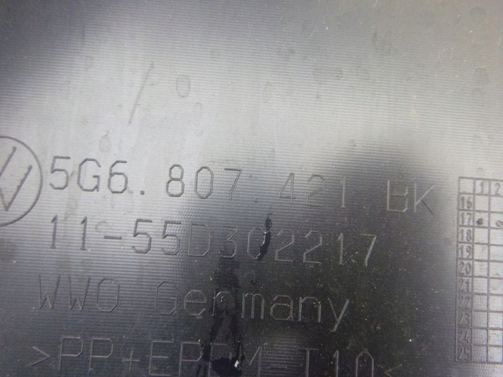 VW GOLF VII 7 5G0 LIFT 16- Rear bumper