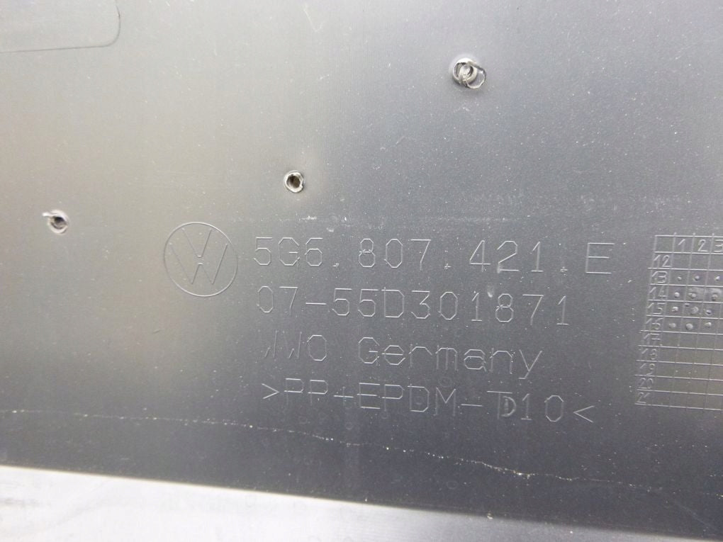 VW GOLF VII GTI GTD R LINE REAR BUMPER