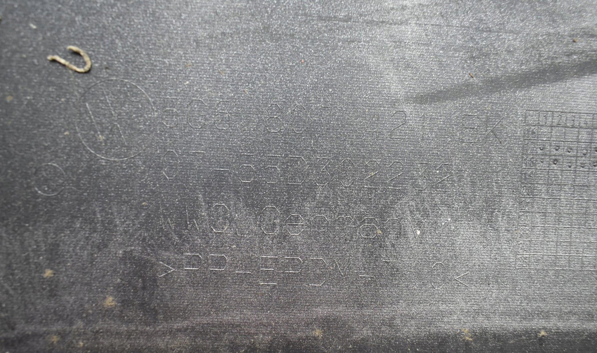 VW GOLF VII LIFT 5G6 GTI REAR BUMPER ORG