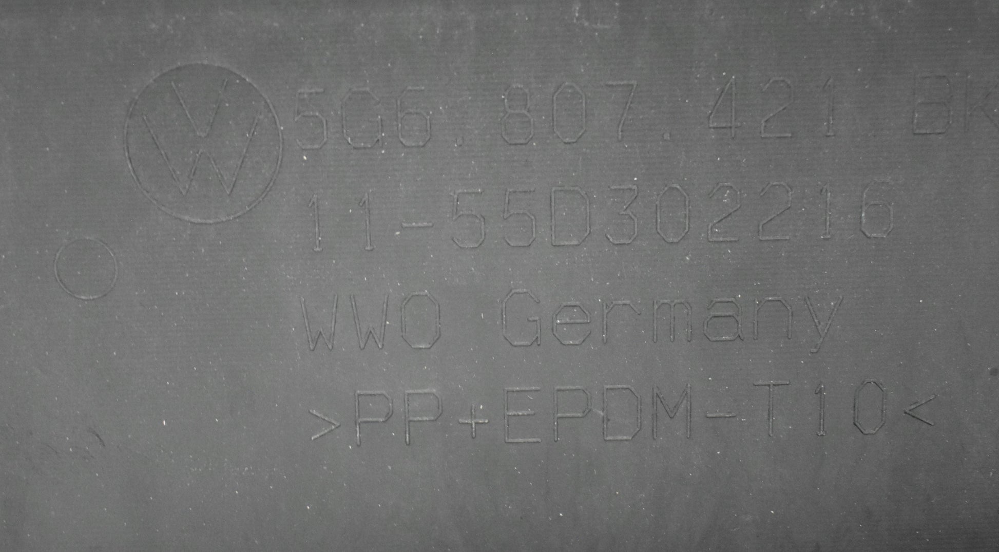 VW GOLF VII LIFT 5G6 GTI REAR BUMPER ORG