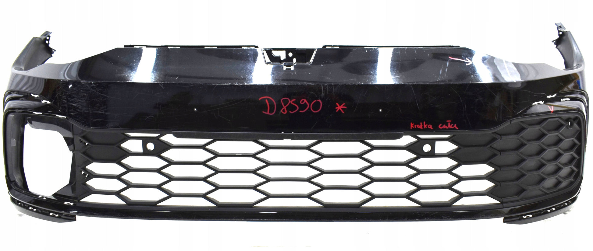 VW GOLF VIII 5H0 R-LINE FRONT BUMPER ORG + GRILLE