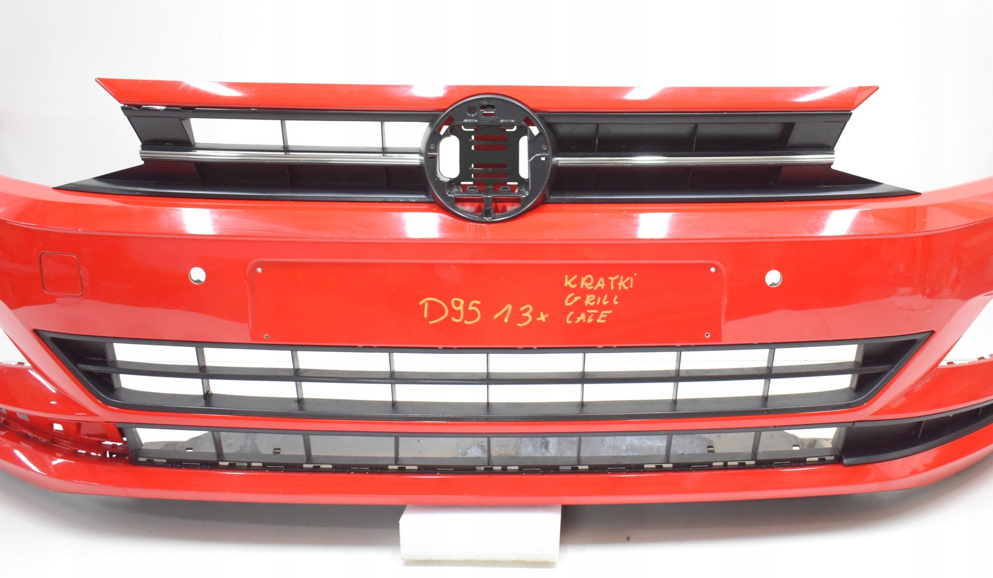 VW POLO 2G 2GS Facelift Front Bumper OEM + Grille + Inserts