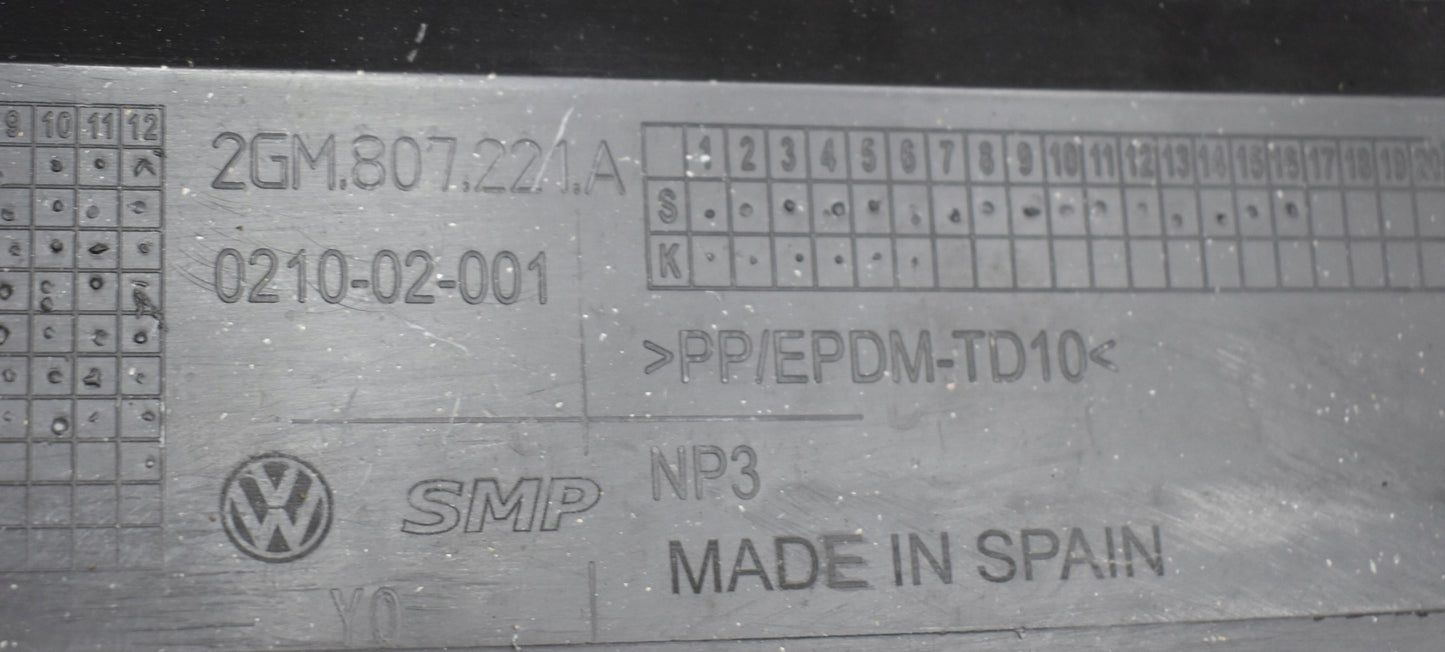 VW T-CROSS T CROSS 2GM FRONT BUMPER ORG + BOTTOM