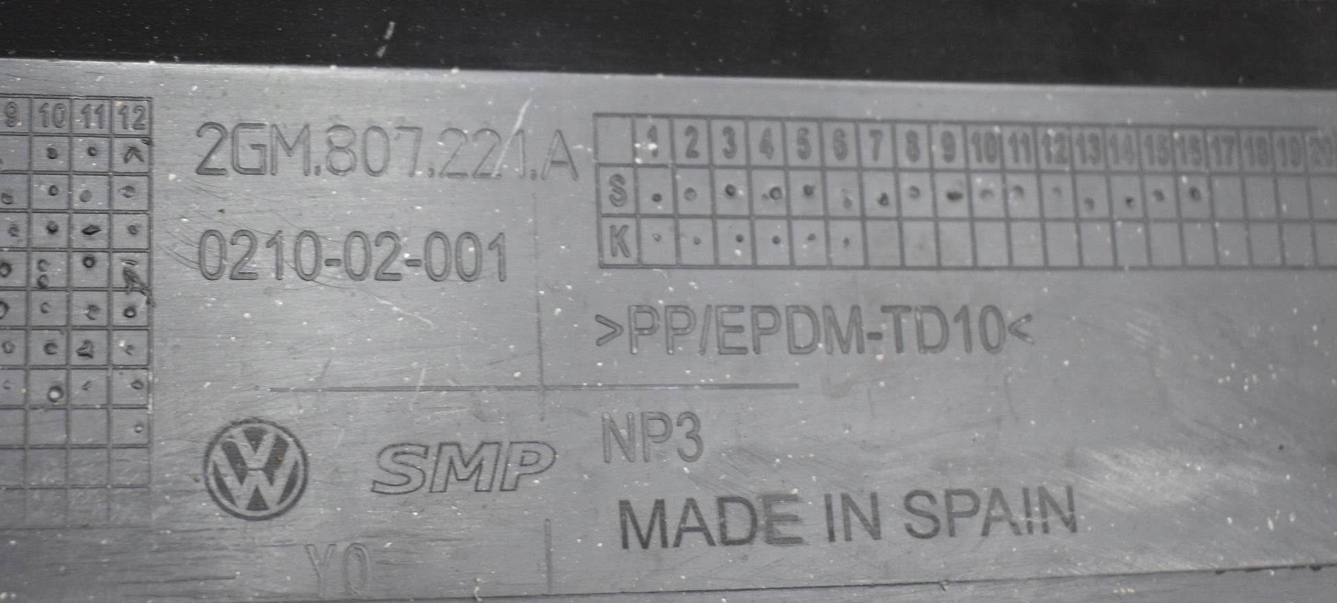 VW T-CROSS T CROSS 2GM FRONT BUMPER ORG + BOTTOM