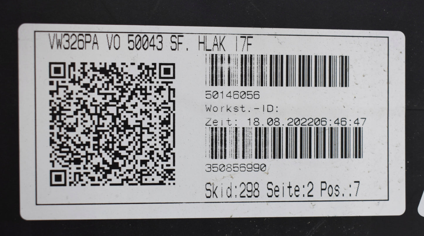 VW TIGUAN II LIFT 5NA FRONT BUMPER ORIGINAL