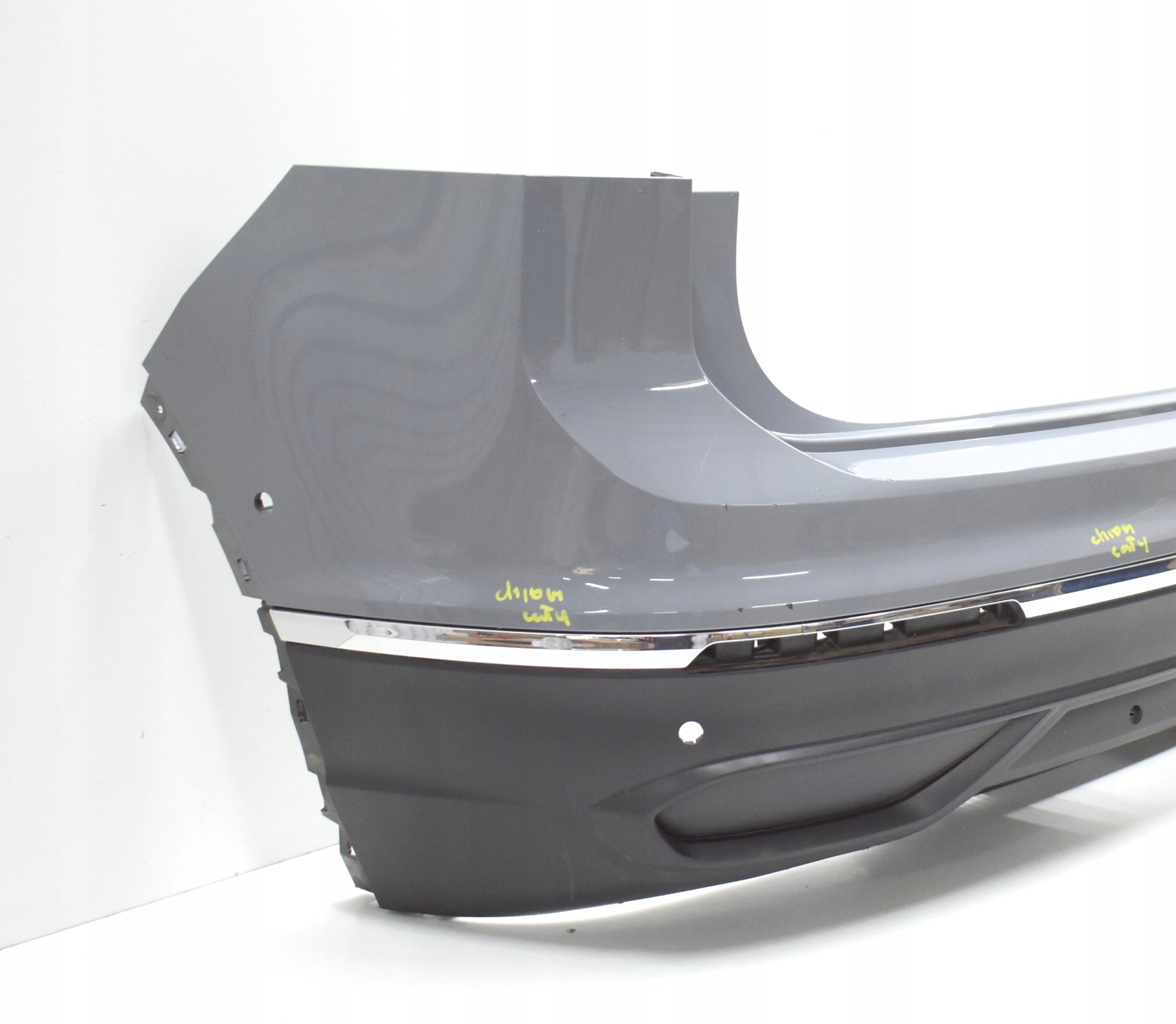 VW TIGUAN II LIFT 5NA REAR BUMPER ORIGINAL + CHROME
