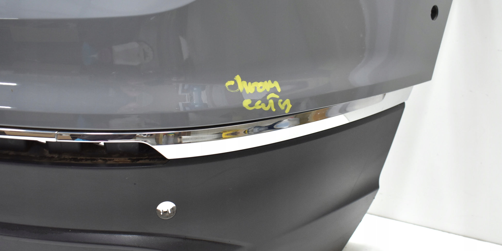 VW TIGUAN II LIFT 5NA REAR BUMPER ORIGINAL + CHROME