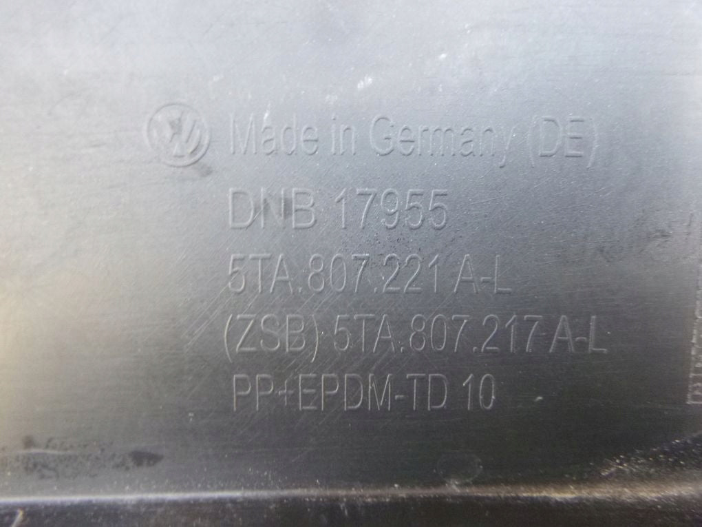 VW TOURAN II III 5TA 2015- front bumper