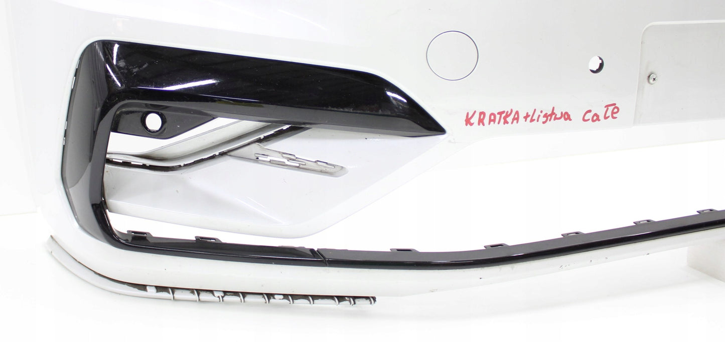 VW TOURAN III 5TA R LINE FRONT BUMPER ORG + CHROME