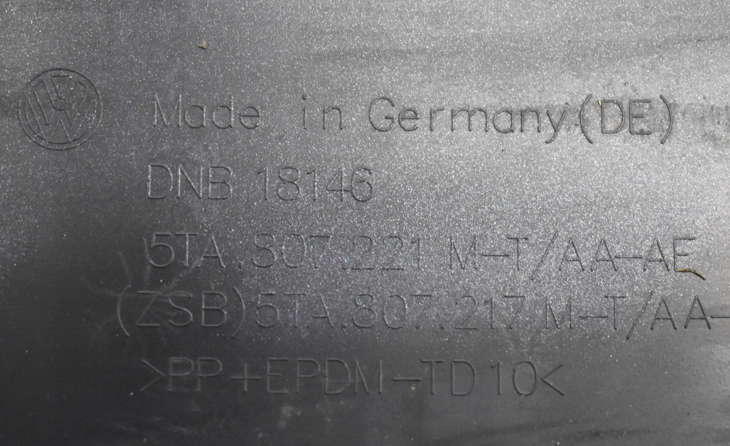 VW TOURAN III 5TA R LINE FRONT BUMPER ORG