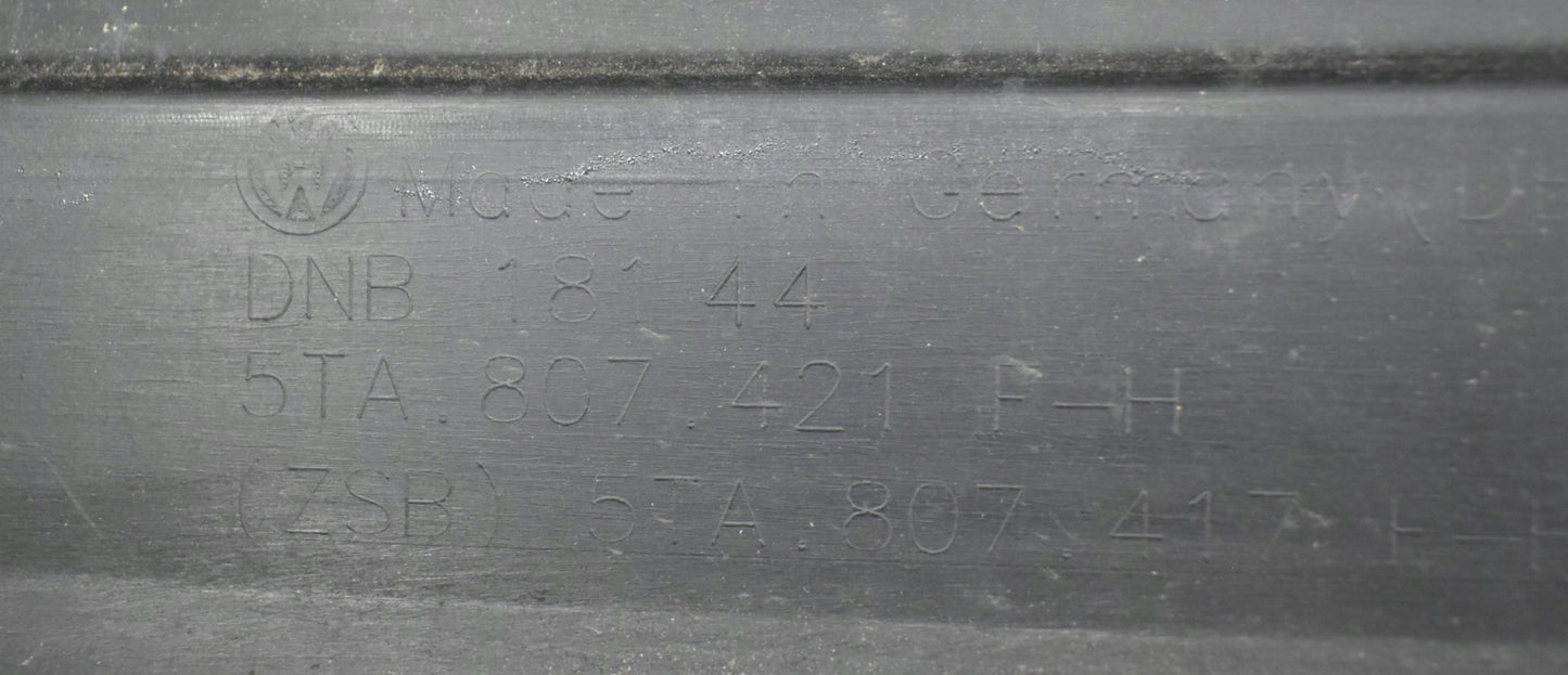 VW TOURAN III 5TA R LINE REAR BUMPER ORG + BOTTOM