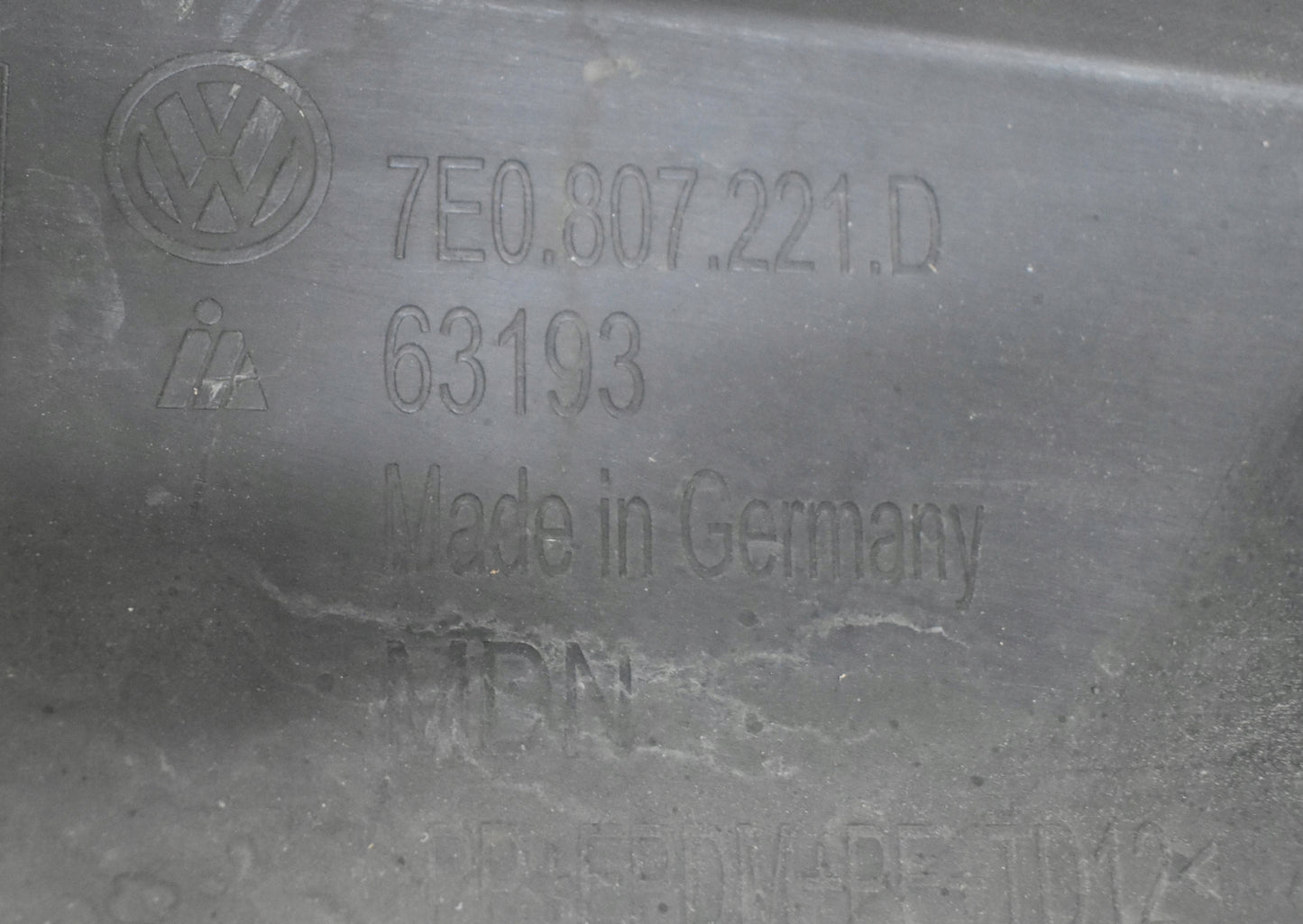 VW TRANSPORTER T6 7E0 FRONT BUMPER ORG