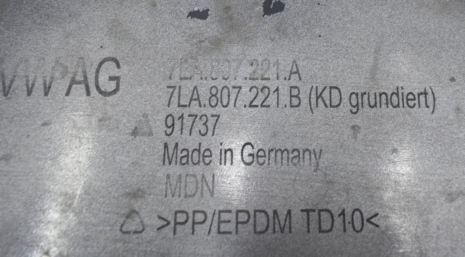 VW Transporter T6 (7LA) Front Bumper - Original