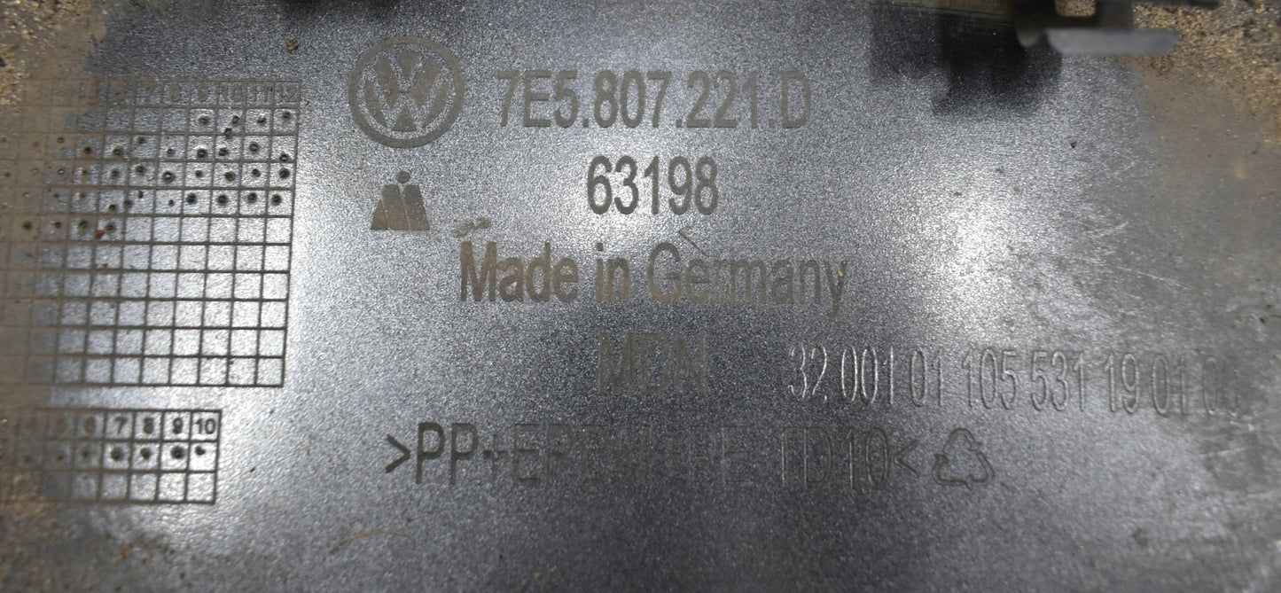 VW TRANSPORTER T6 MULTIVAN 7E5 FRONT BUMPER ORG