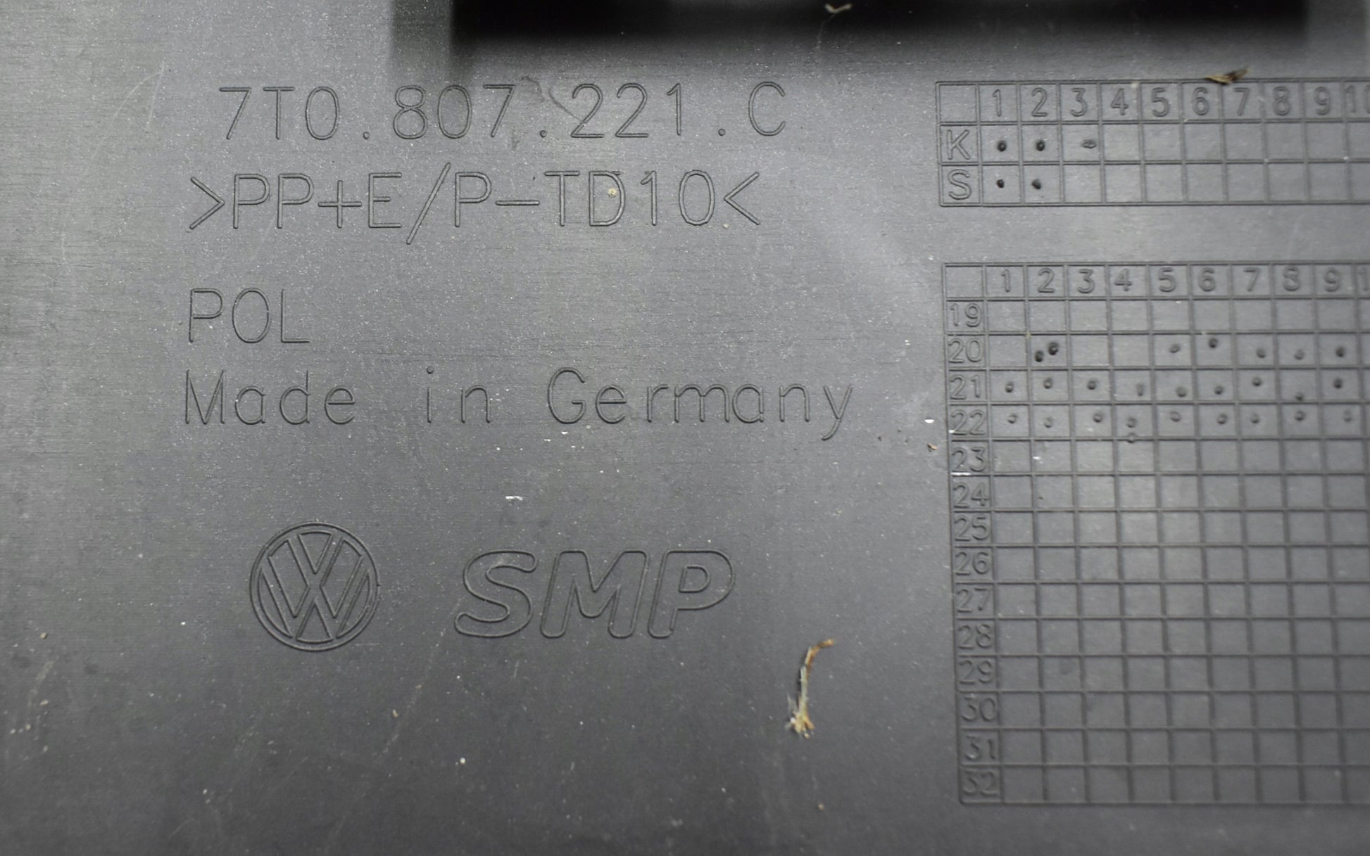 VW TRANSPORTER T7 MULTIVAN 7T FRONT BUMPER ORG