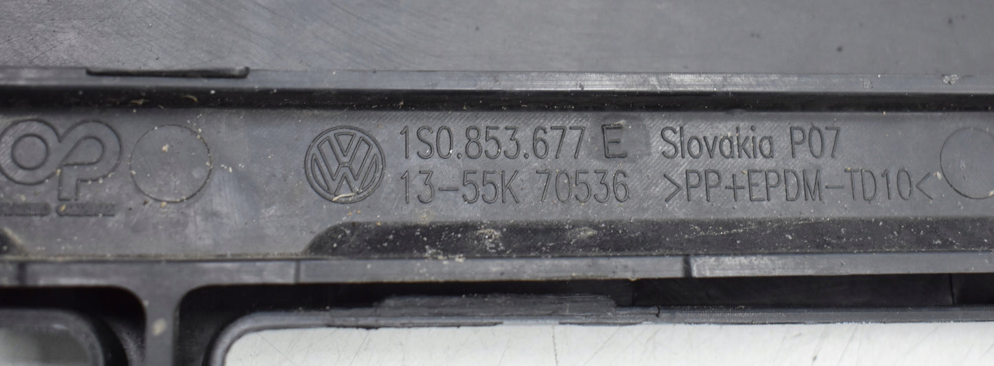 VW UP 1S0 FRONT BUMPER ORG + GRILLE