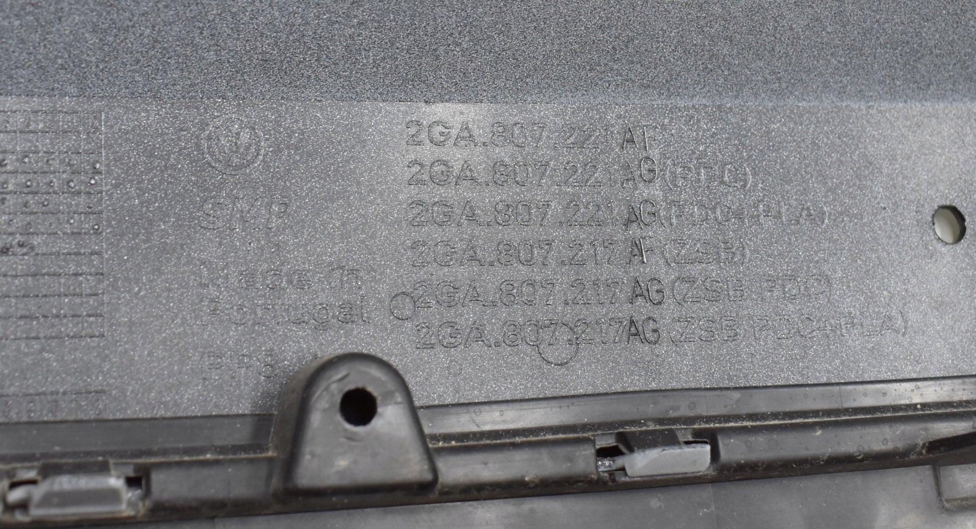 FRONT BUMPER ORG 123