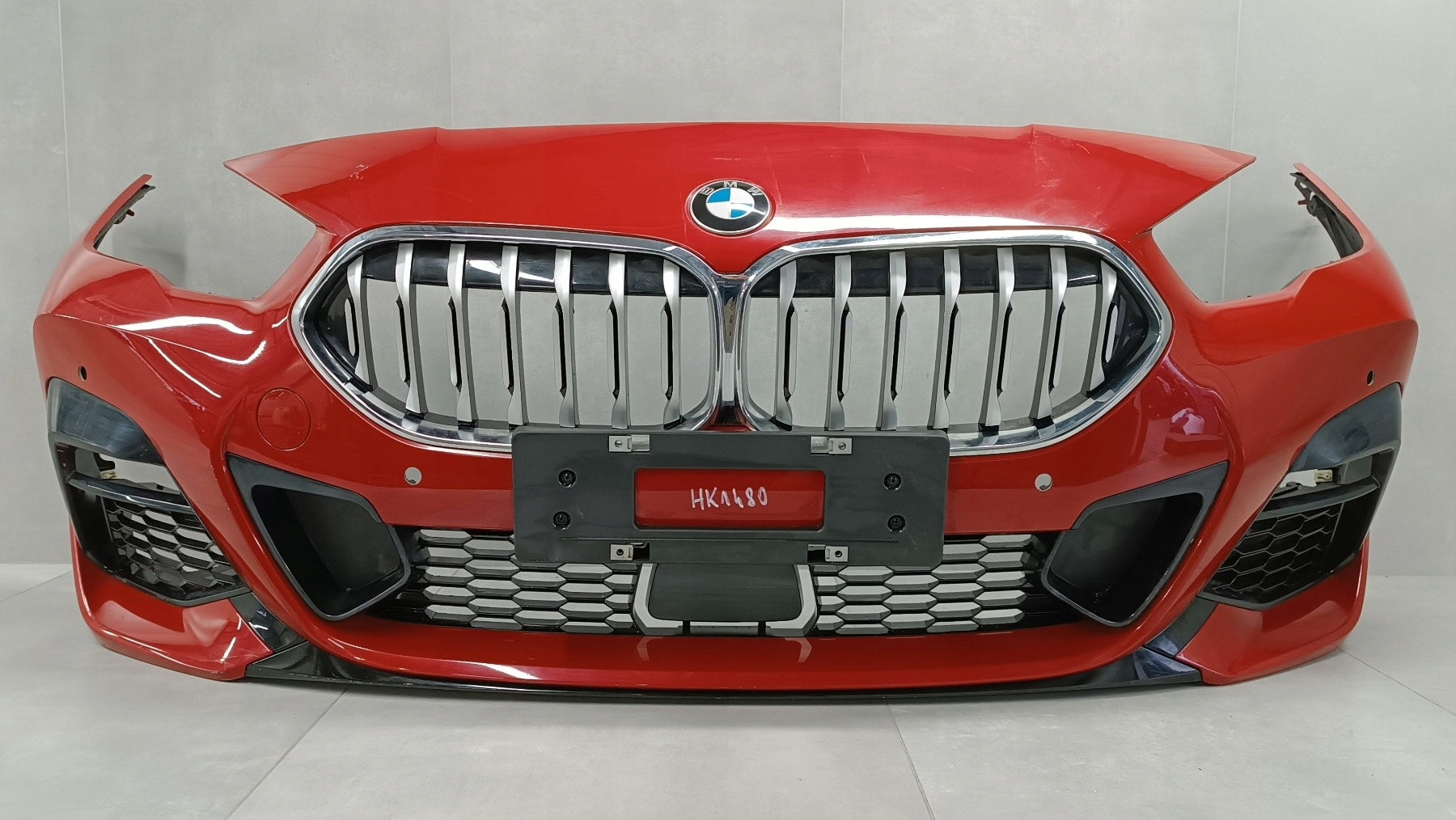 Front bumper BMW 2 F44 Gran Coupe M-Package 2019- / + wiring harness