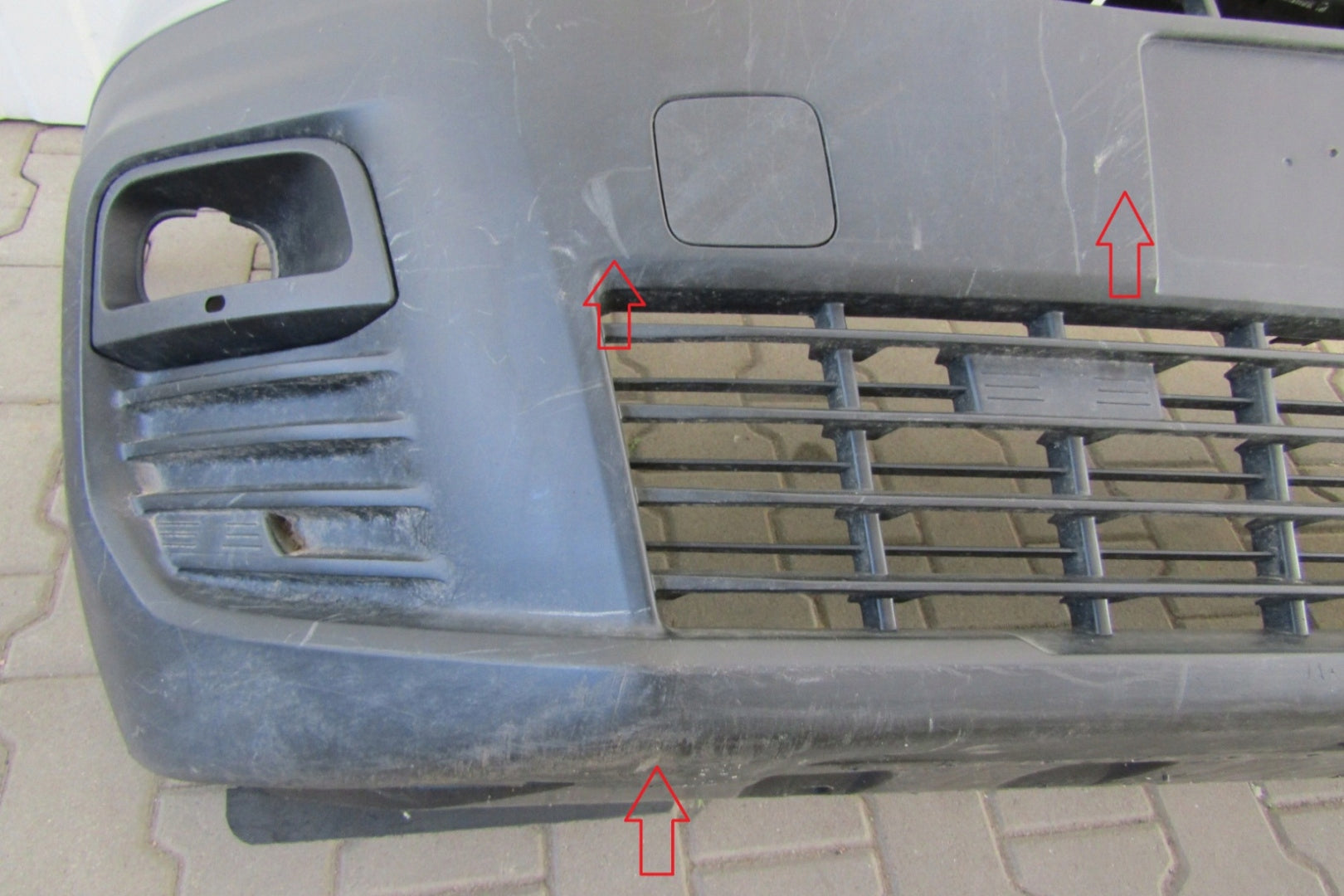 Front bumper Citroen Berlingo 4 IV 18- (Floor)