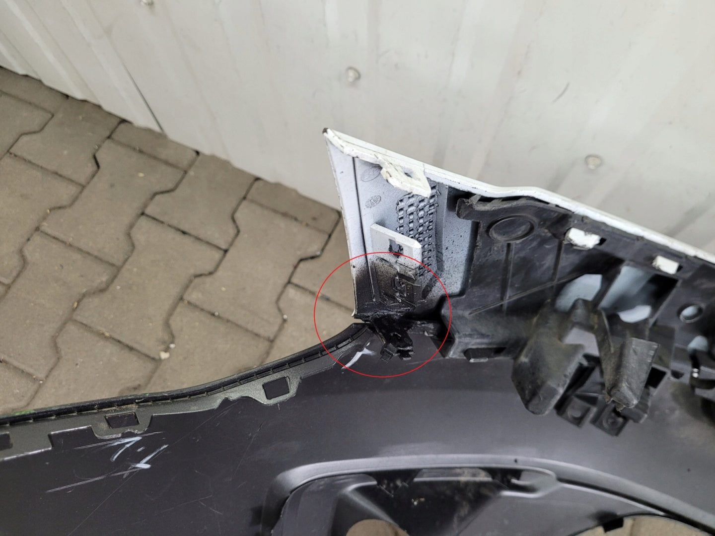 Front Bumper Ford Transit Connect 2 II Lift 18-