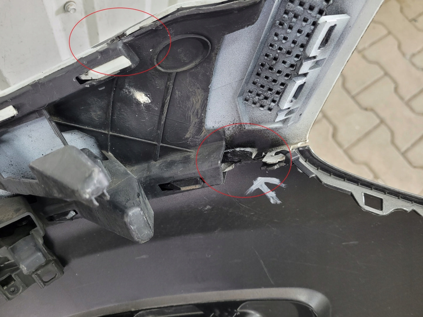 Front Bumper Ford Transit Connect 2 II Lift 18-