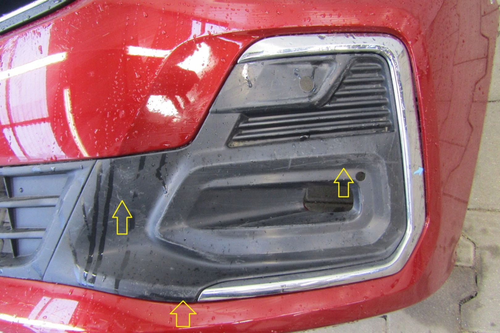 Front Bumper Ford Transit Connect 3 III 22-