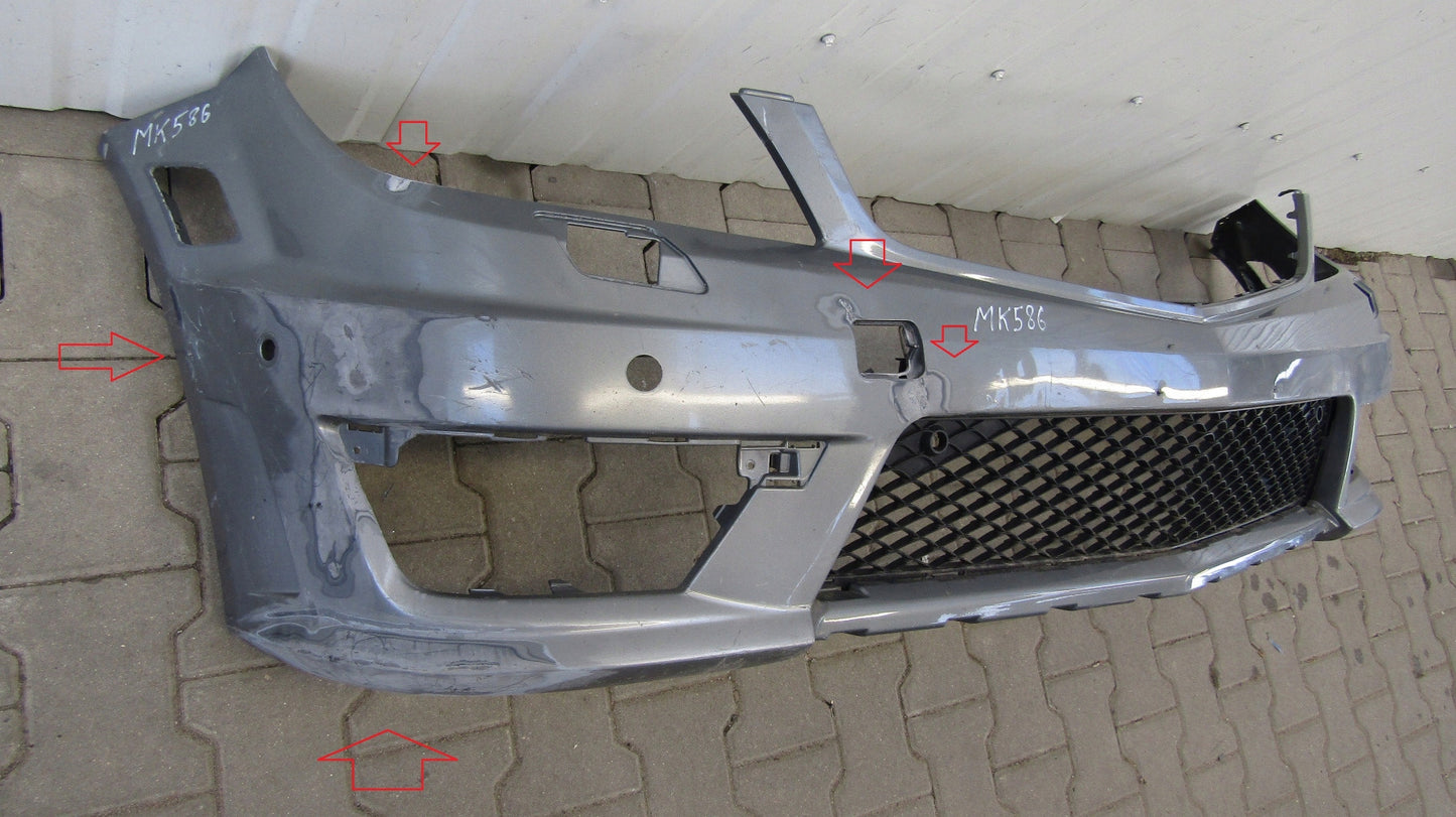 Front Bumper Mercedes 204 6.3 63 AMG Lift USA 11-