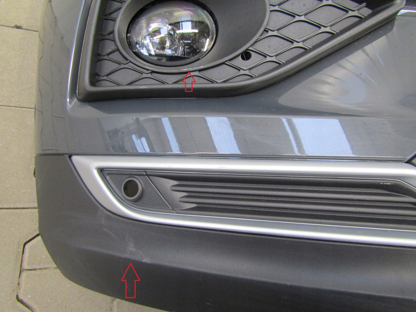 Front Bumper Seat Tarraco 5FJ 18- (Camera)