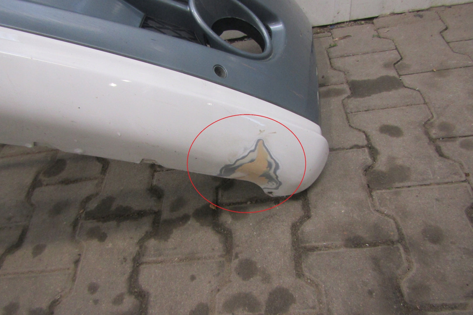 Front bumper VW Tiguan 1 I R Line 5N0 07-11