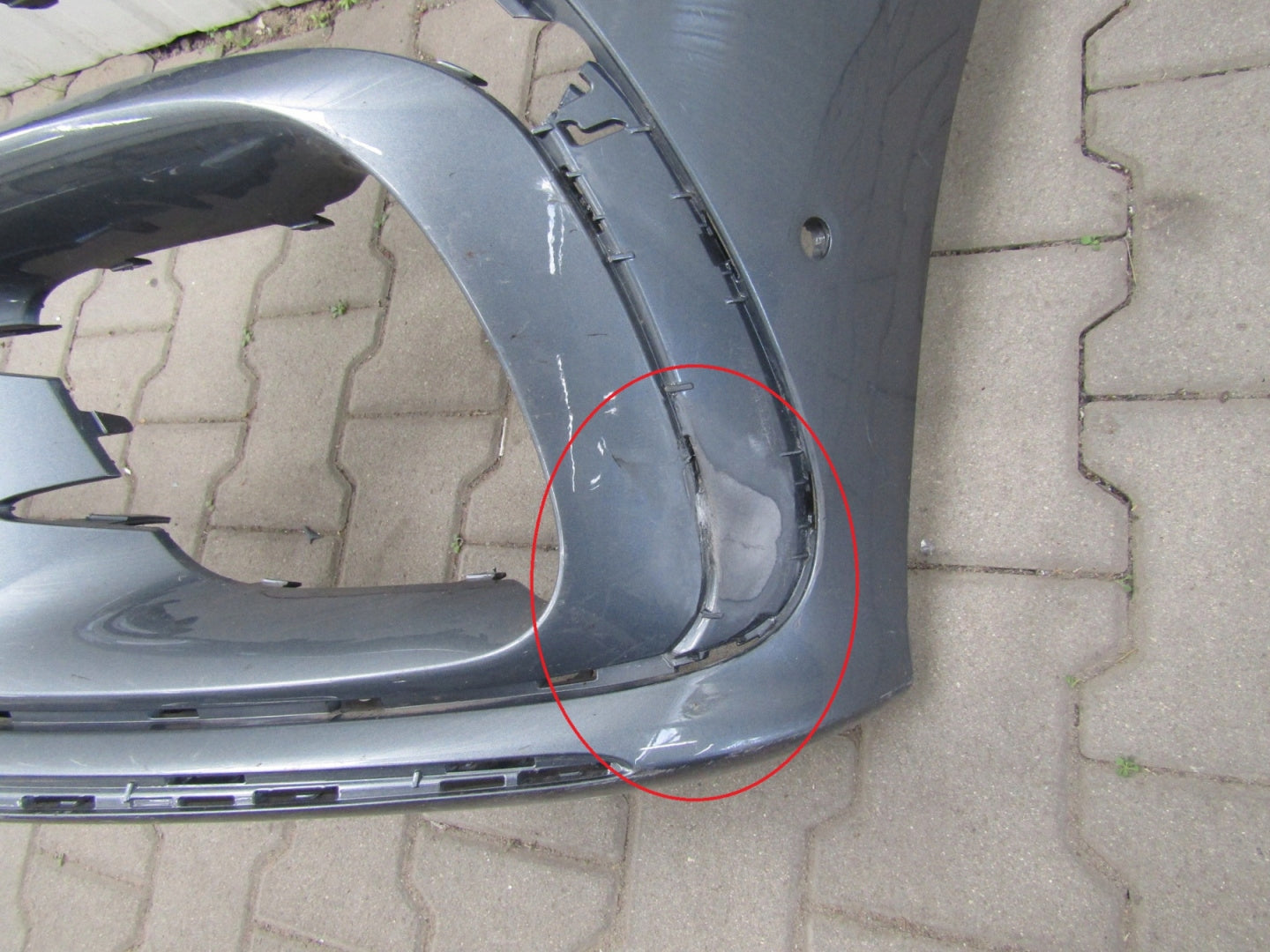 Front Bumper GLS 167 AMG LIFT 23-