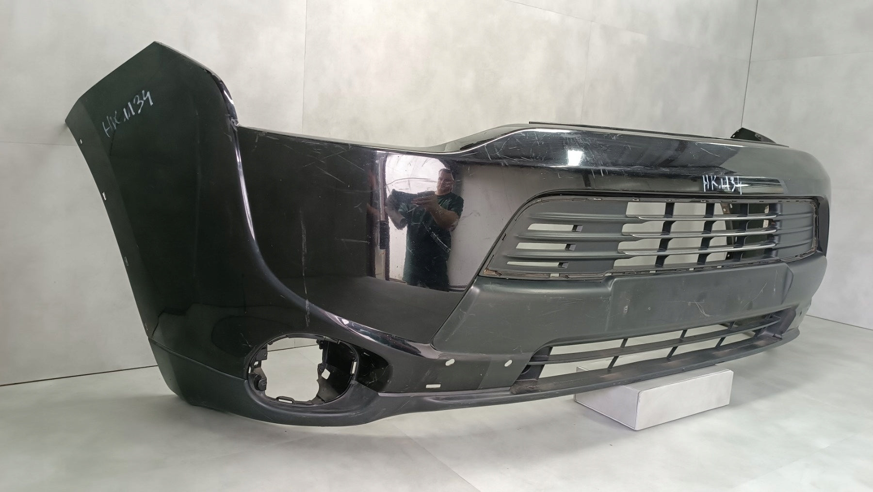 Front Bumper for Mitsubishi Outlander 3 III (2012-2015) / + 1x Halogen