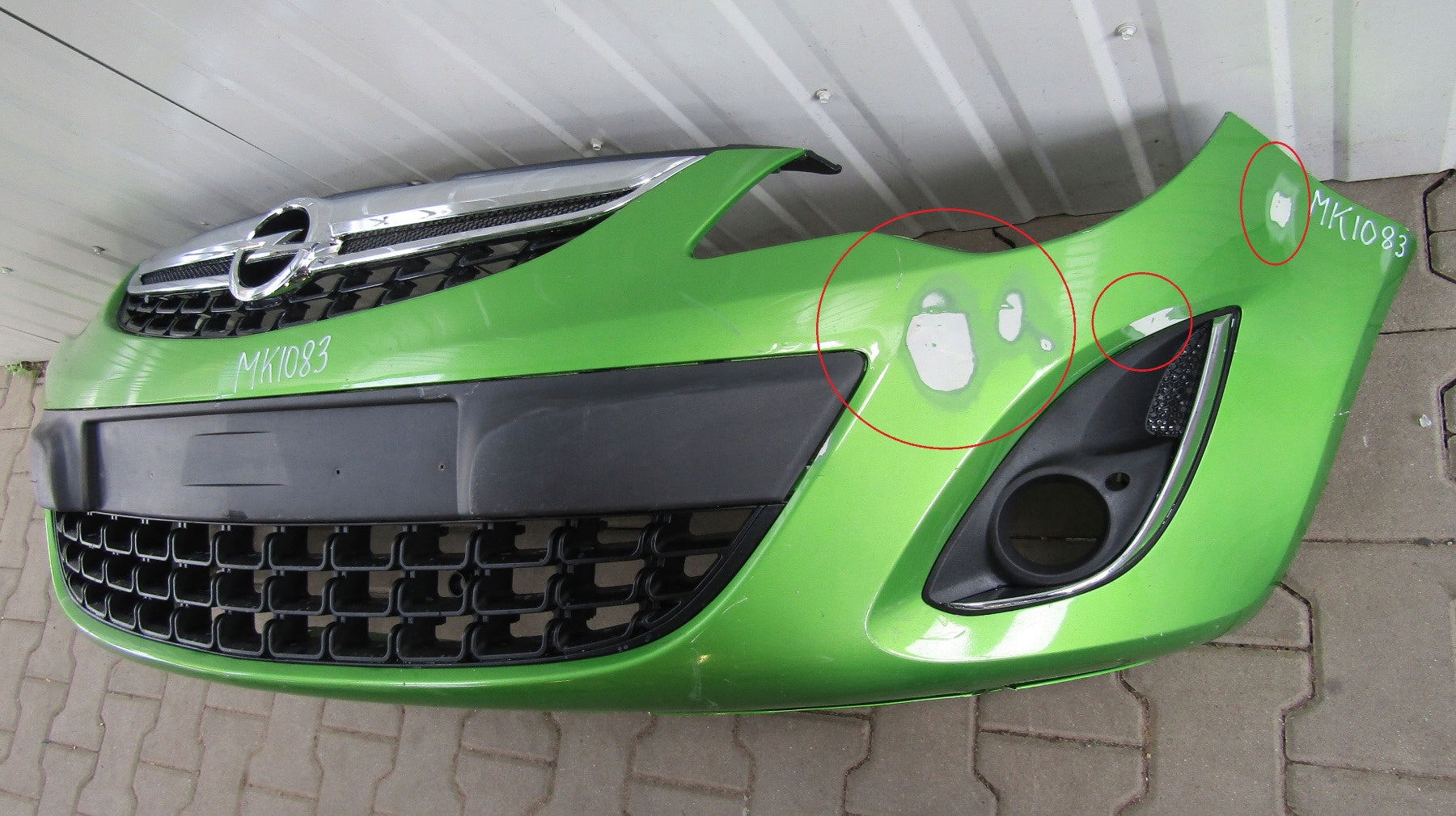 Front Bumper Opel Corsa D Facelift 11-14