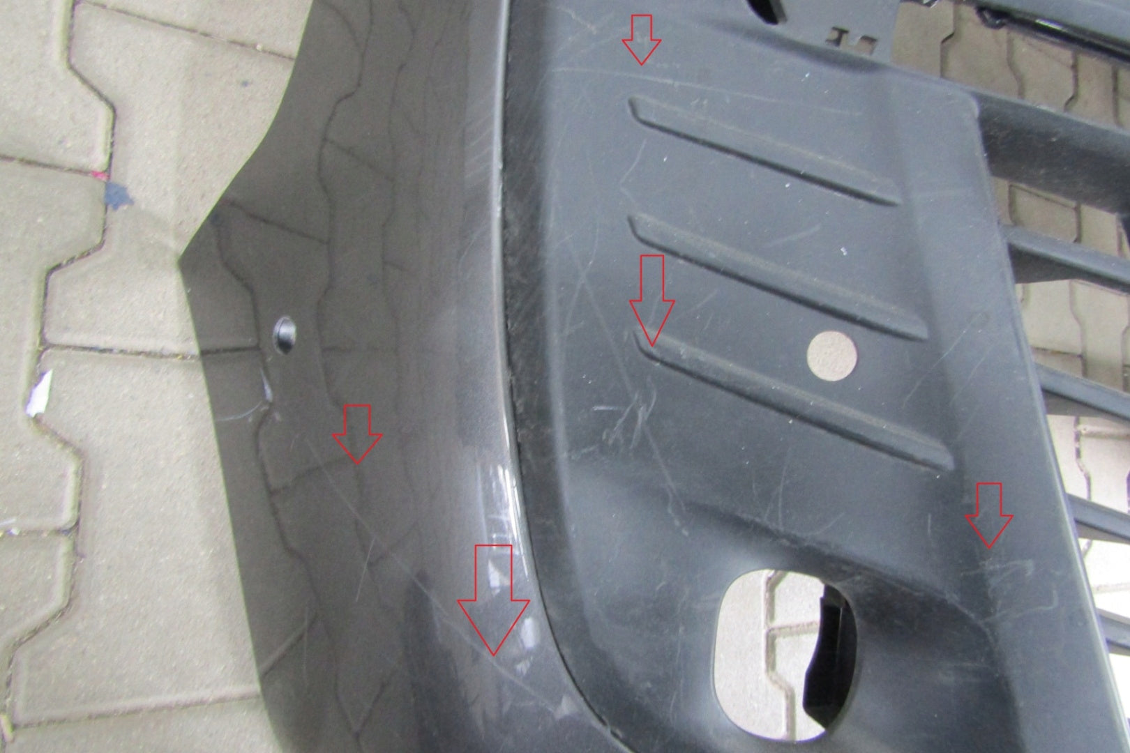 Front Bumper Peugeot Expert 3 III 16-