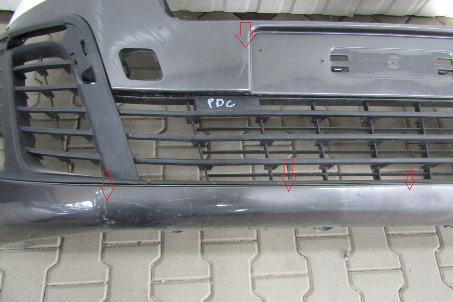 Front Bumper Peugeot Expert 3 III 16-