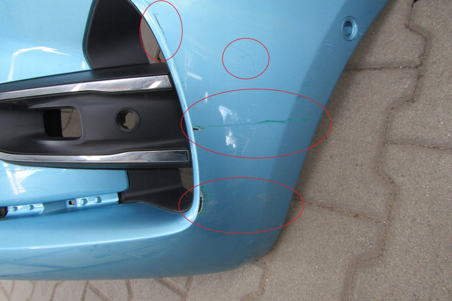 Front Bumper for Renault ZOE Facelift 19-23