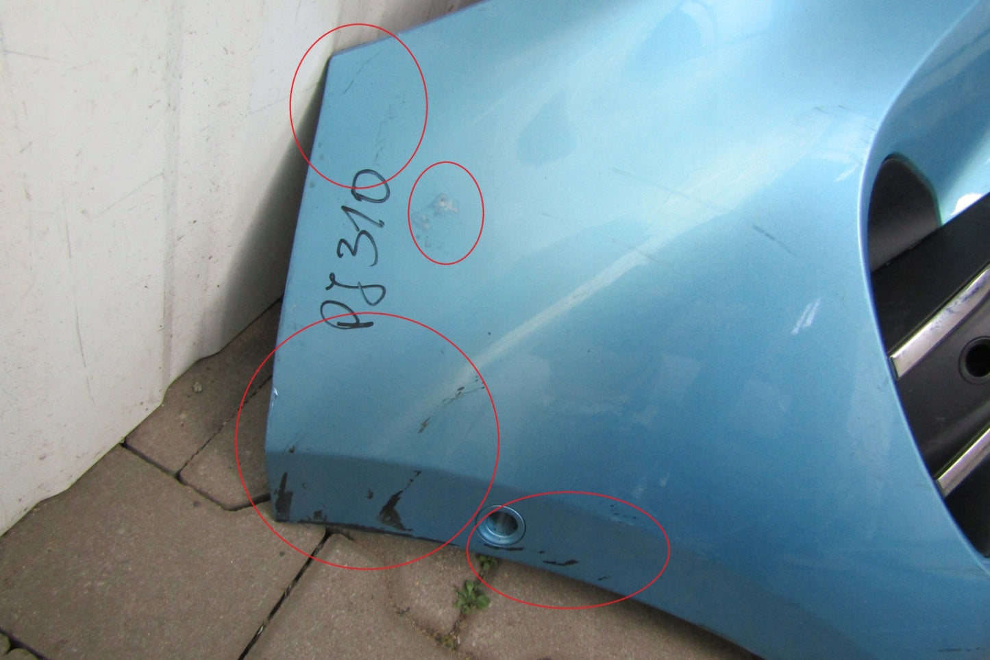 Front Bumper for Renault ZOE Facelift 19-23