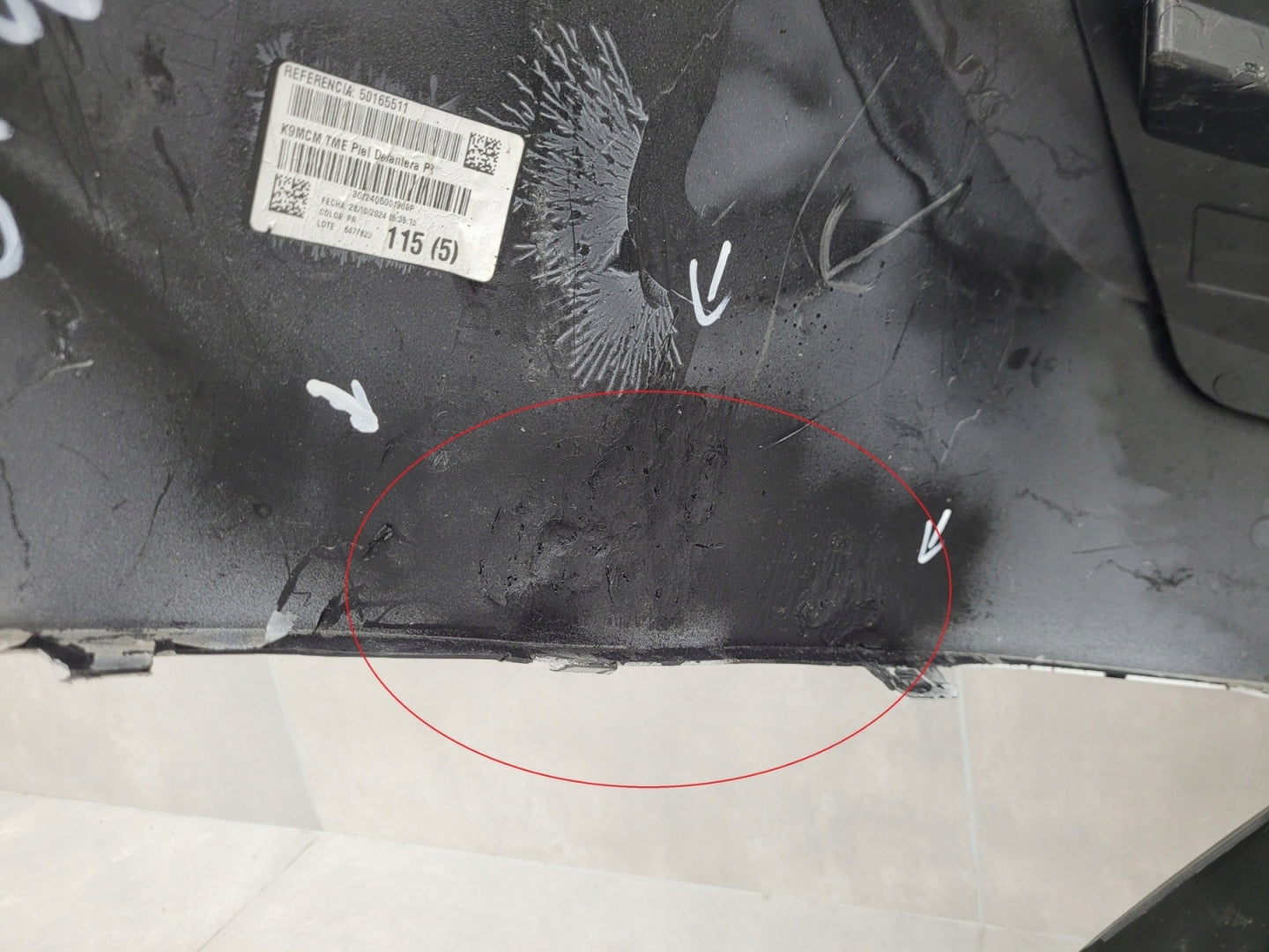 Front Bumper TOYOTA PROACE CITY LIFT 23-